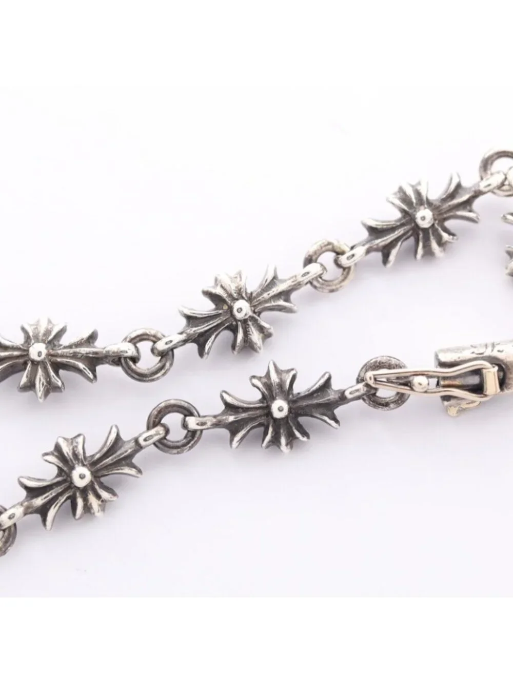 Chrome Hearts Bracelet Tiny CH Plus 925 Sterling Silver